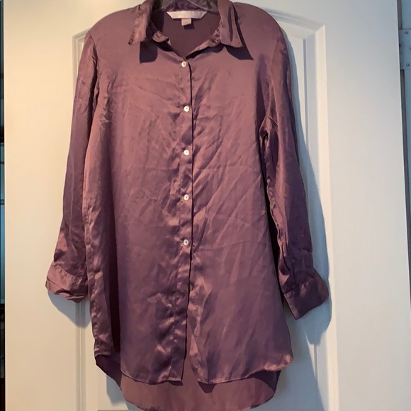 Victoria's Secret Other - Victoria’s Secret Silk Night Shirt